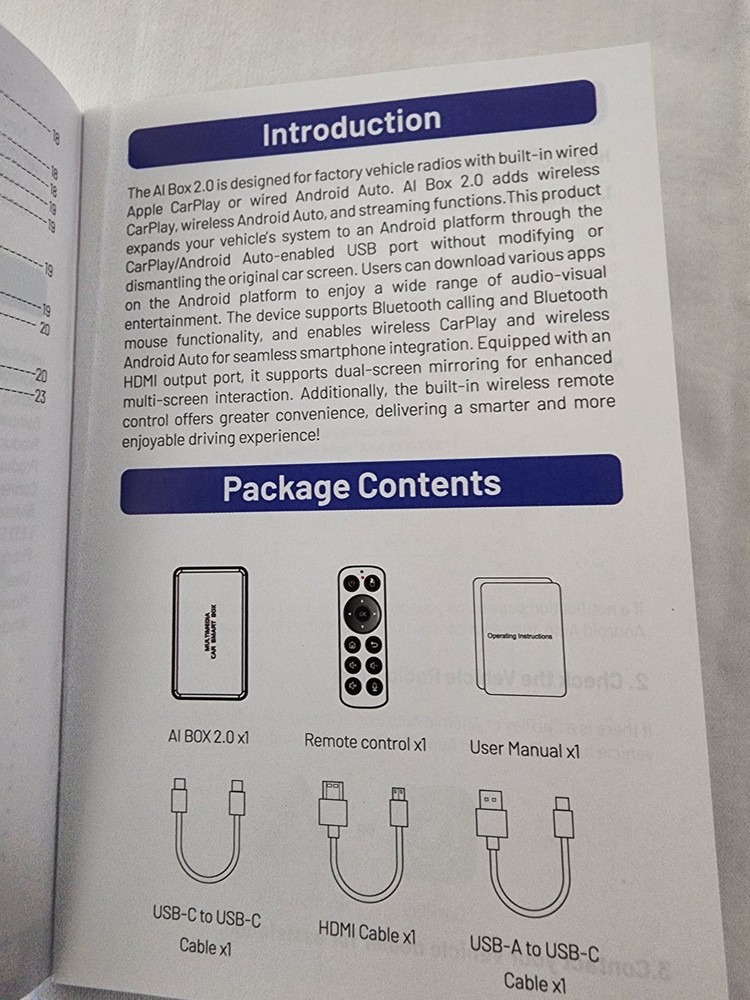 Multimedia Car HDMI Smart Box