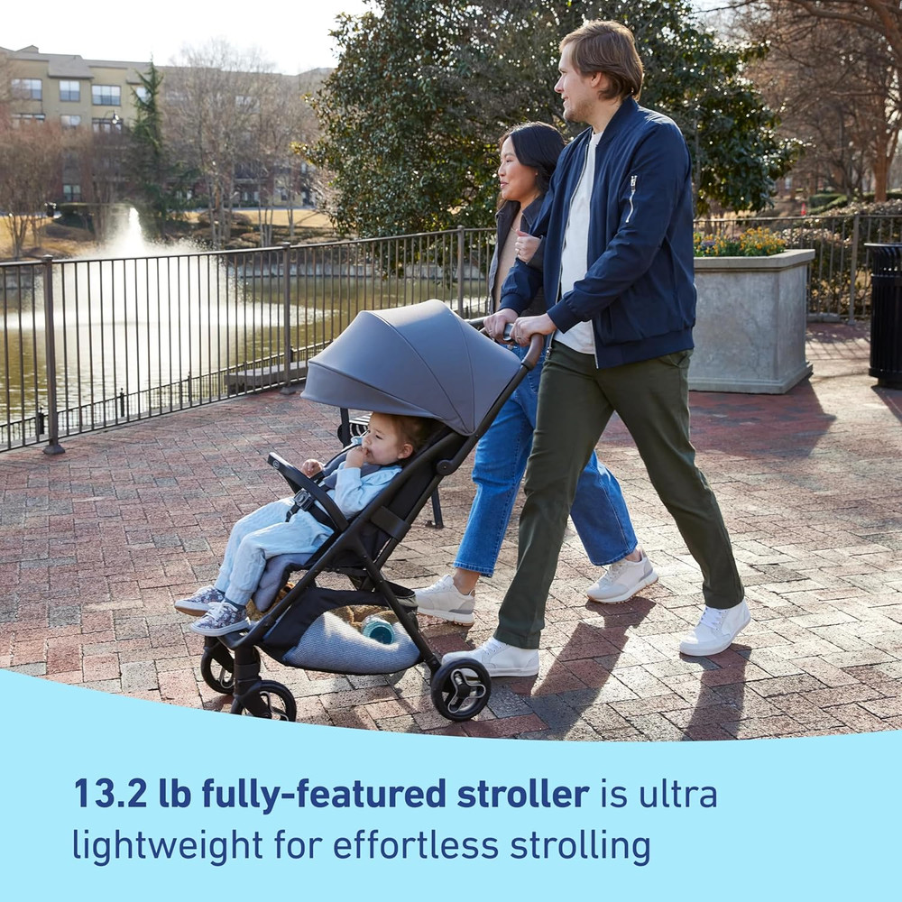 Graco Ready2Jet Compact Stroller – Overhead Friendly Compact Travel Stroller wit