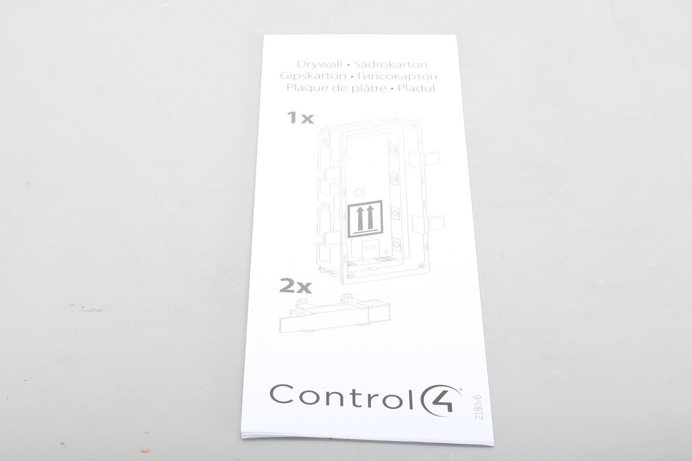 Control4 C4-DS2BB DS2 Flush Mount Installation Back Box 9155015-C4