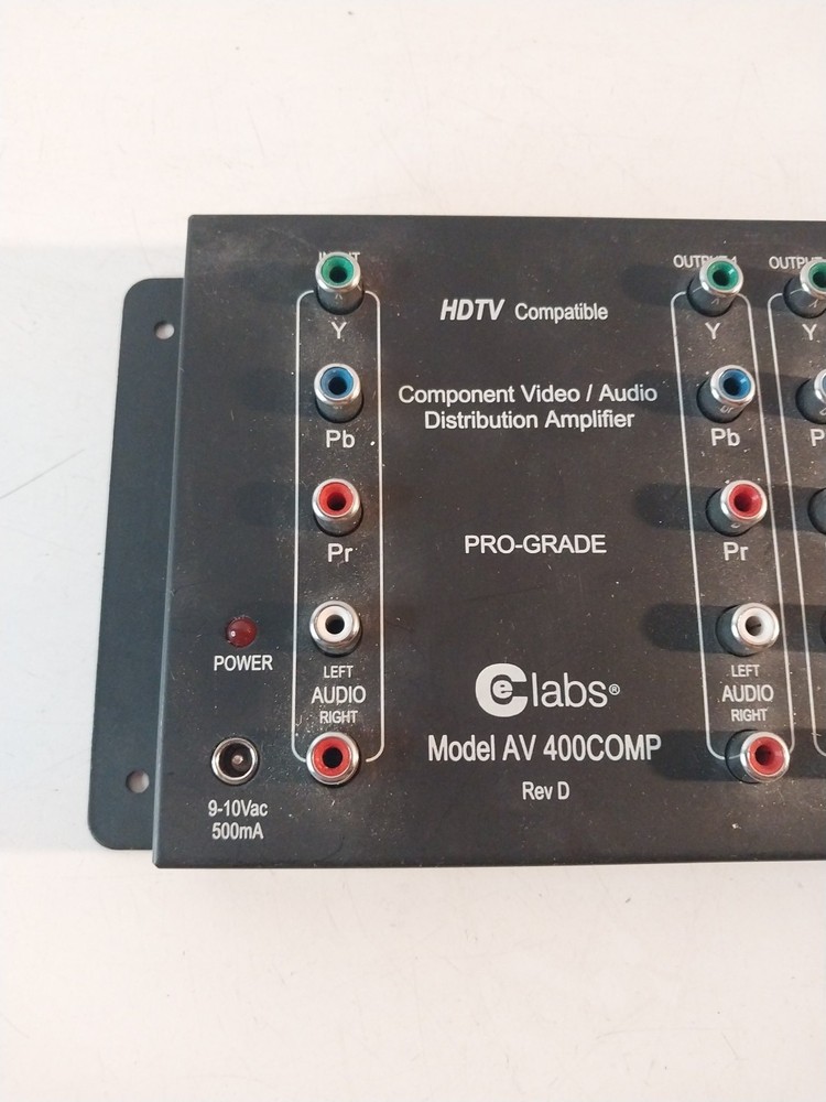 CE Labs Model AV 400COMP High Performance Audio & Video Distribution Amplifier