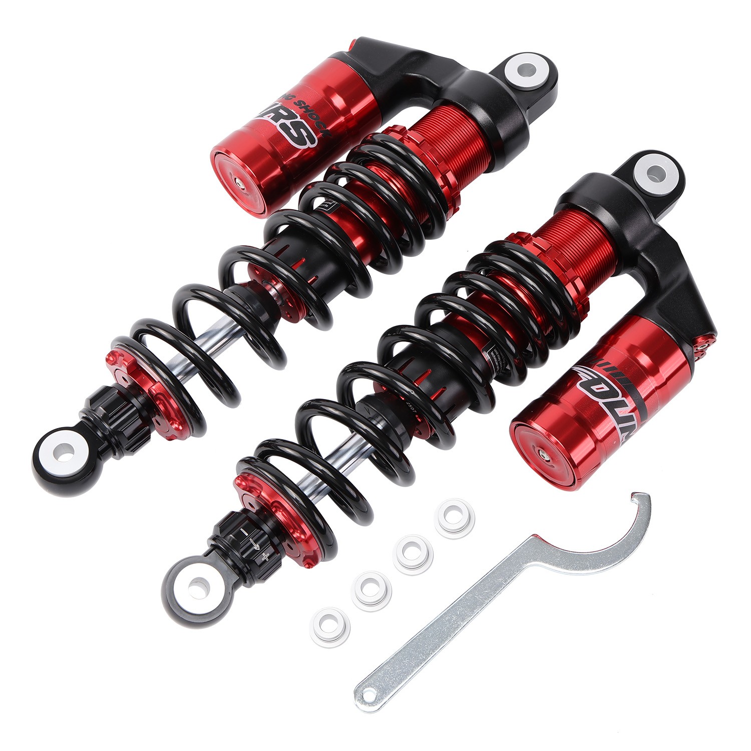 Stage 3 Front Shocks Absorbers Spring for 2003-2014 Suzuki Quadsport Z400 LTZ400