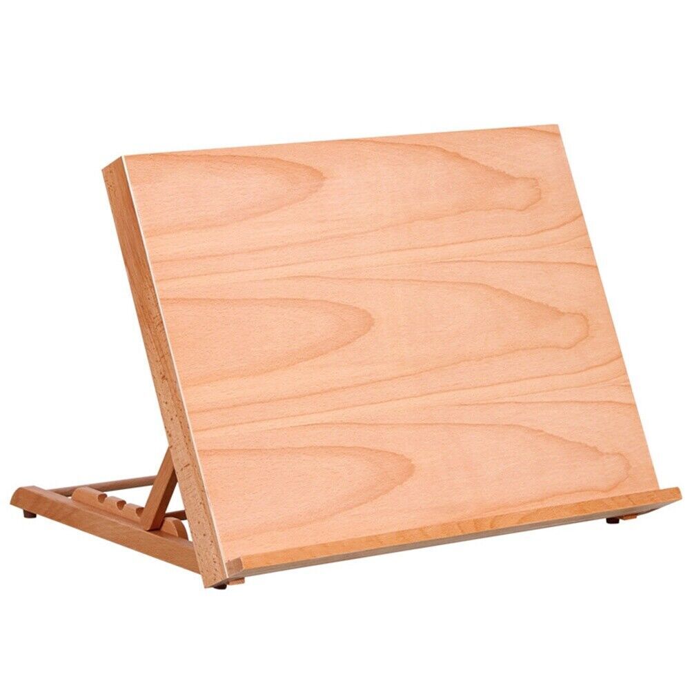 New Wood Adjustable Tabletop Desk Artist Easel Drawing Board Art Sketching Board