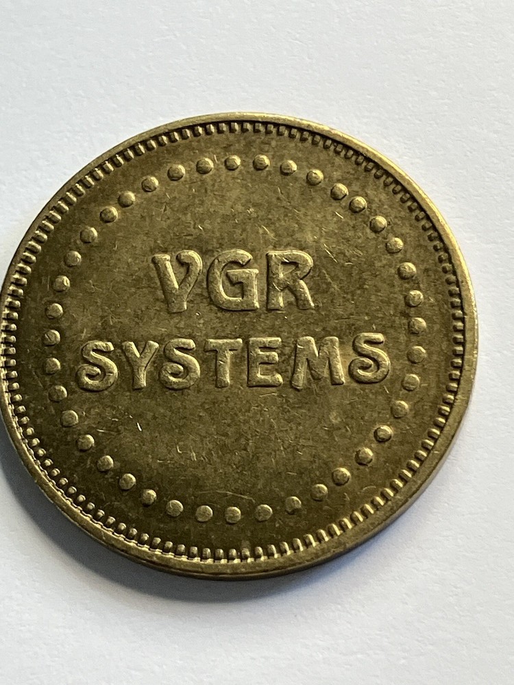 Vintage VGR Systems Arcade Token #sy1