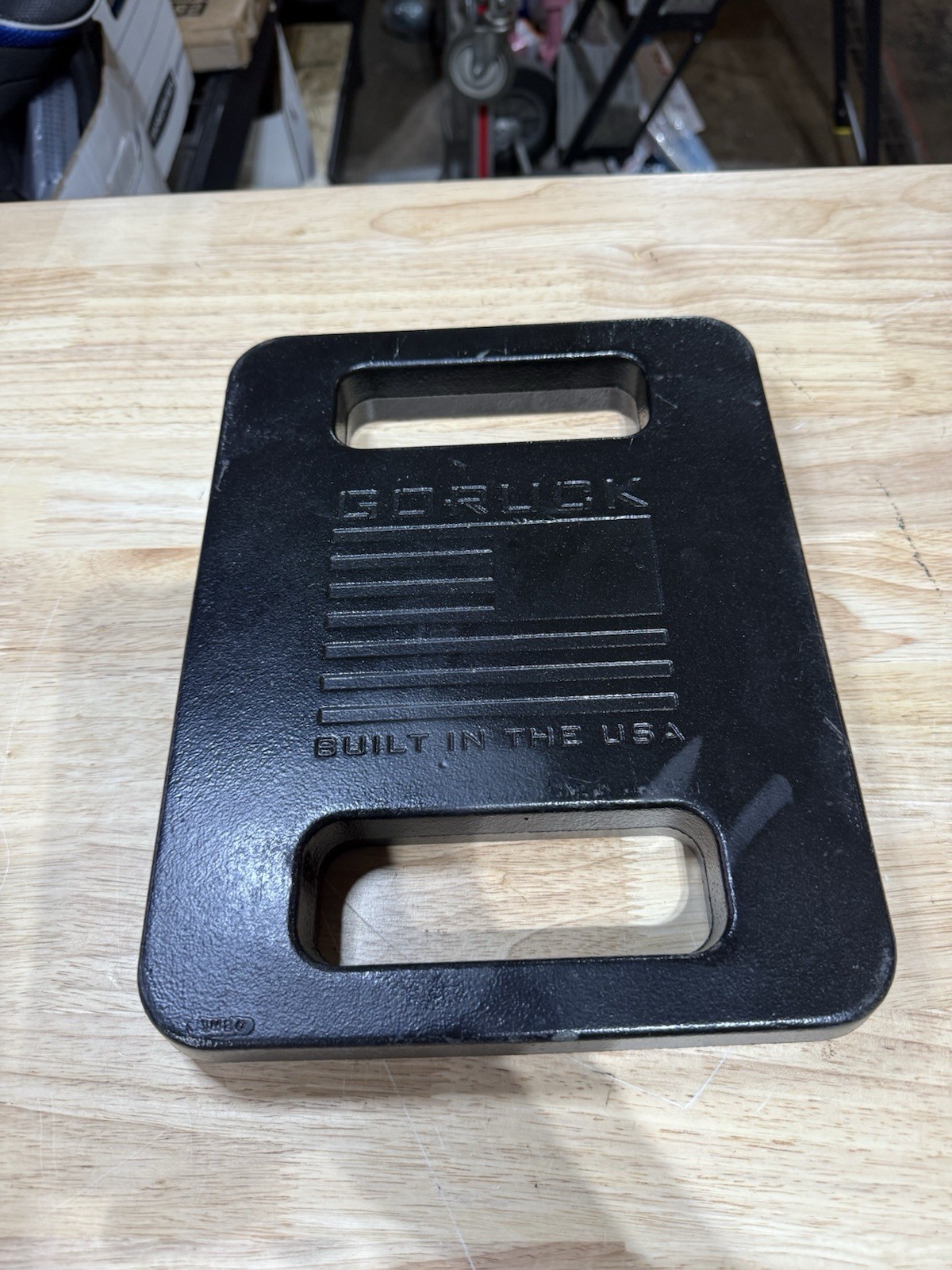 Goruck 30Lb Ruck Plate Black Weight Plate
