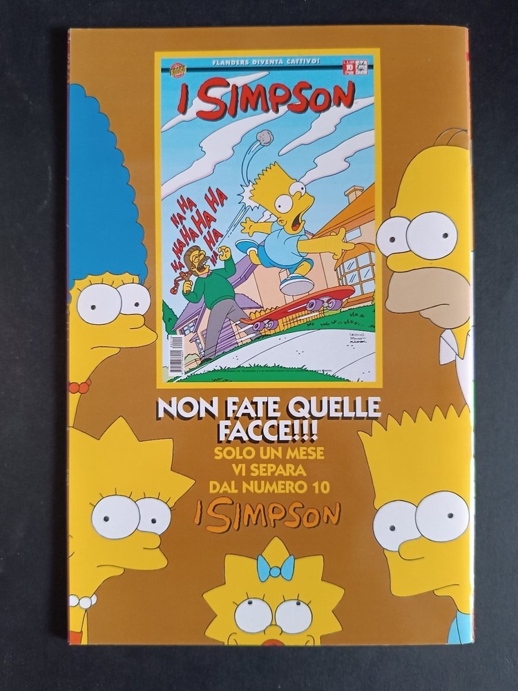 I SIMPSON Comic Book Number 9 Bongo Comics Black Spot