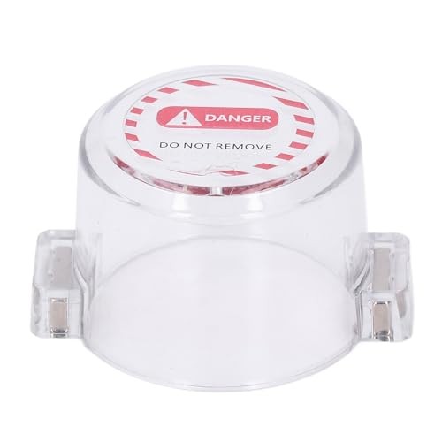 Round Push Button Switch Protective Cover, Transparent Strong Magnet Cover