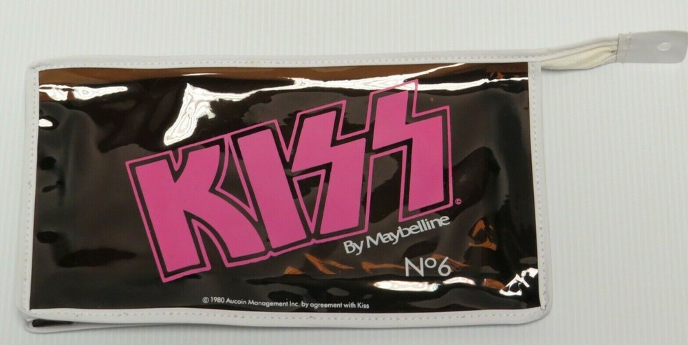 KISS AUSTRALIAN MAKEUP BAG #6 1980 AUCOIN