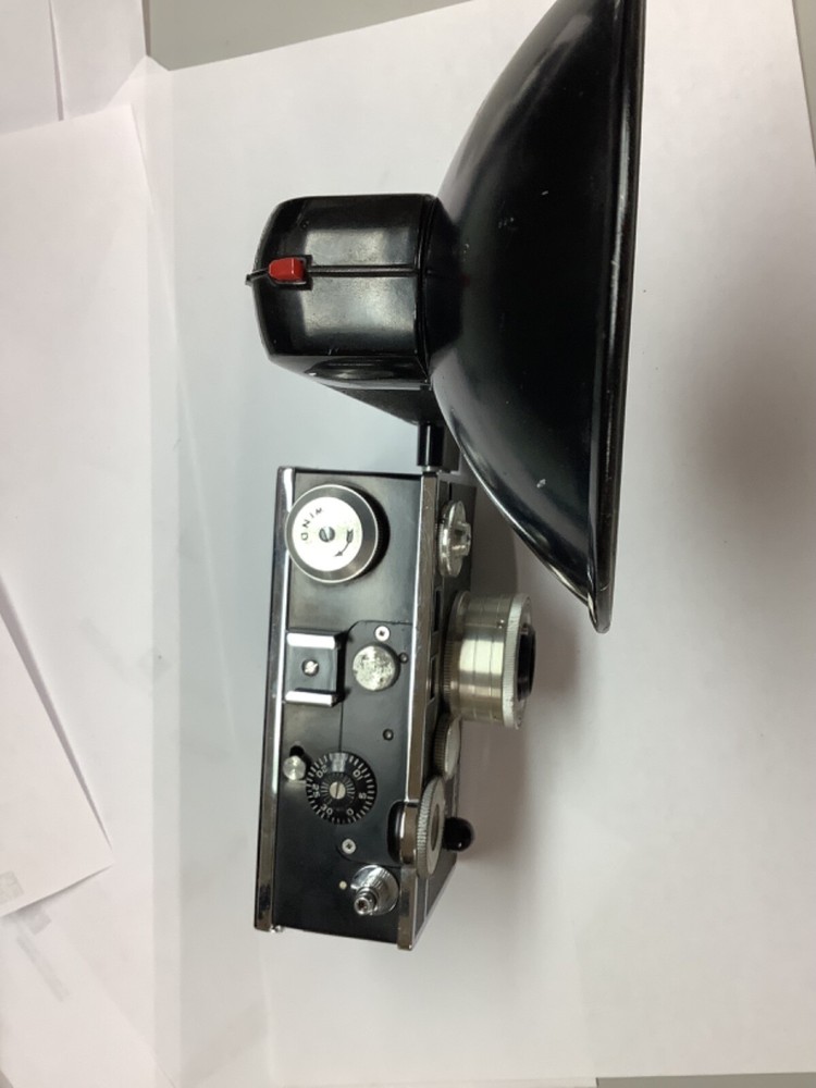 Vintage Argus C3 "Brick" And Flash