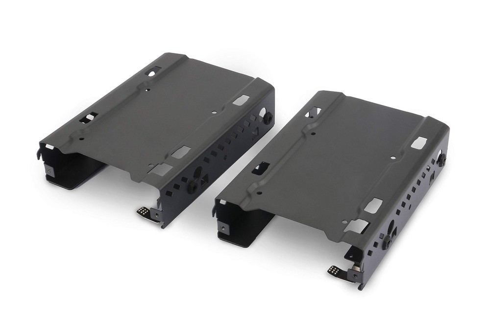 Phanteks - Stackable 3.5" HDD Bracket Duo Pack Cases PH-HDDKT_03,Black Black