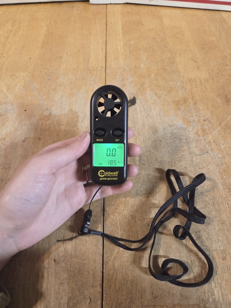 Caldwell Wind Wizard, Wind Speed, Temperature, Gauge (Tested Working)