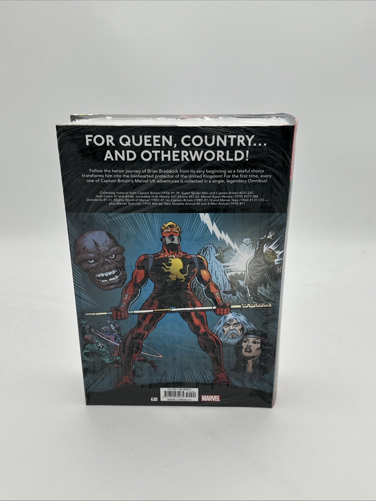 Captain Britain Omnibus Wilson DM Cover New Marvel Comics HC Hardcover Sealed