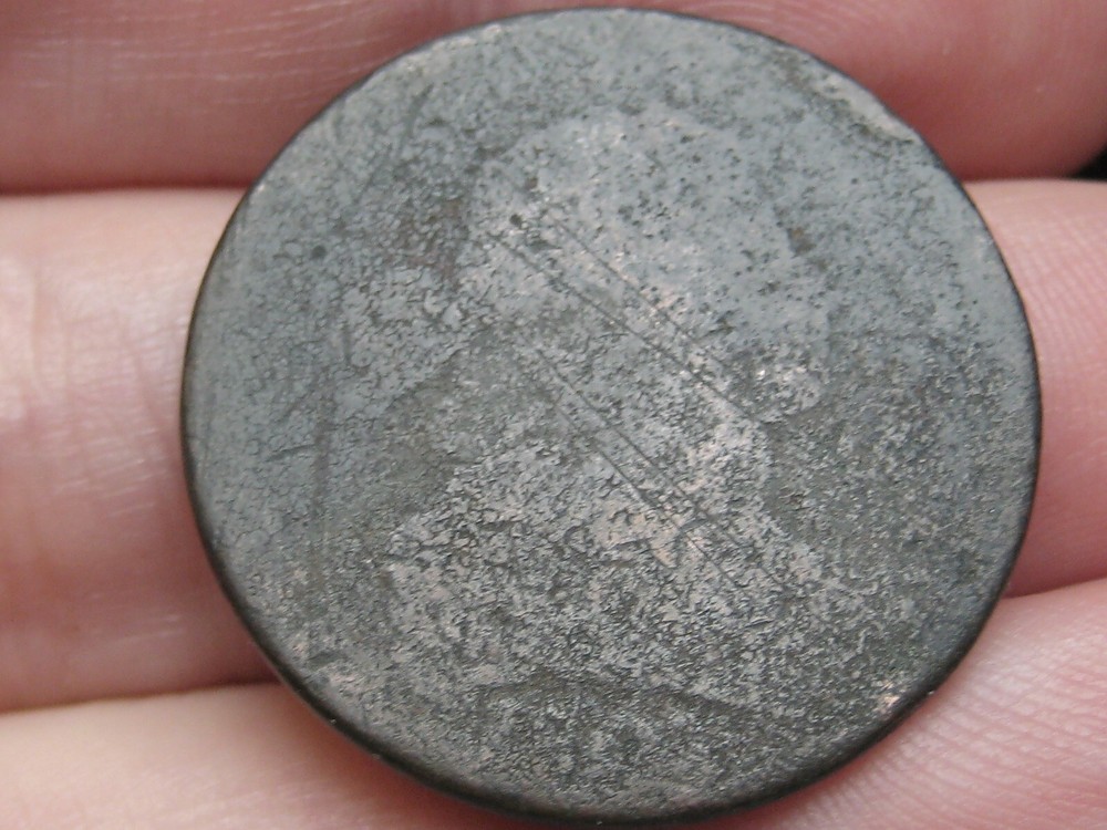 1801 Draped Bust Large Cent Penny- About Good Details