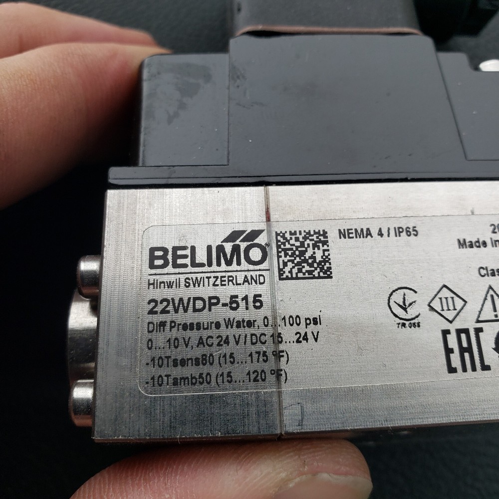 Belimo22WDP-515Differential Pressure Sensor Water