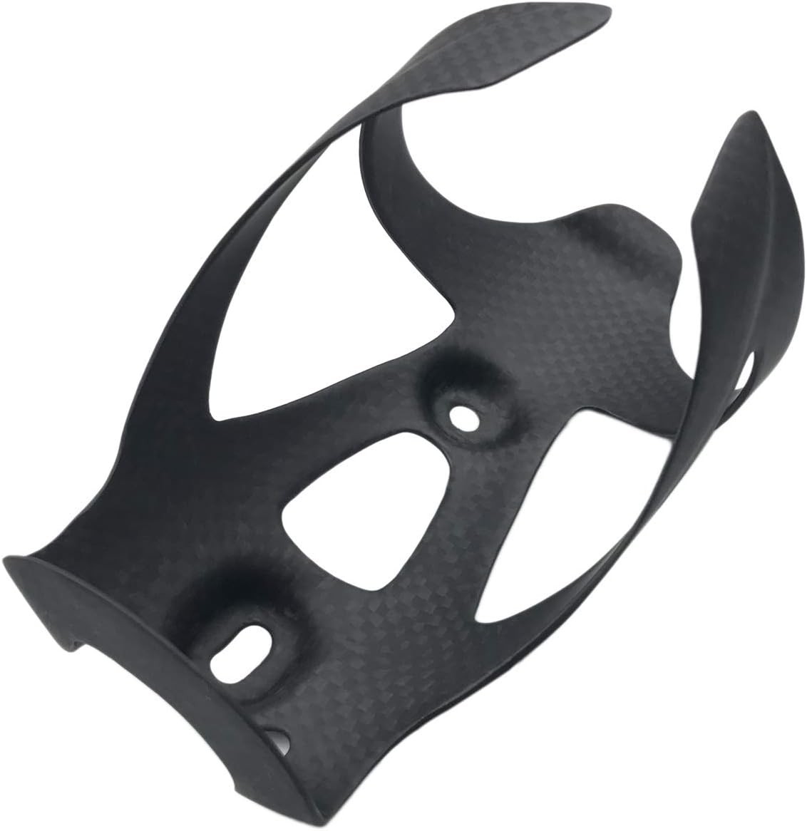 Water Bottle Cage, 3k Matte Full Carbon Fiber Lightweight and Strong 2 PCS