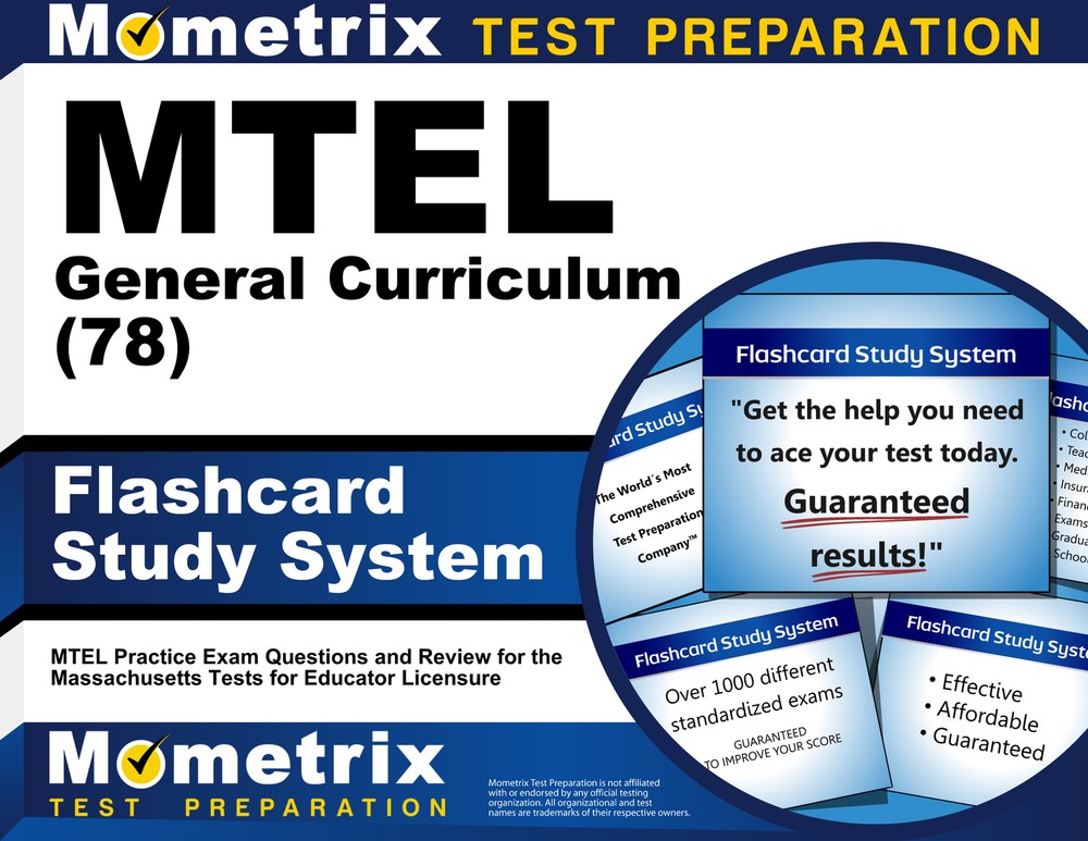 MTEL General Curriculum (78) Flashcards Study System