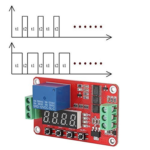 FRM01 Multifunction Infinite Loop Timing Self-Lock Relay Cycle Timer Module