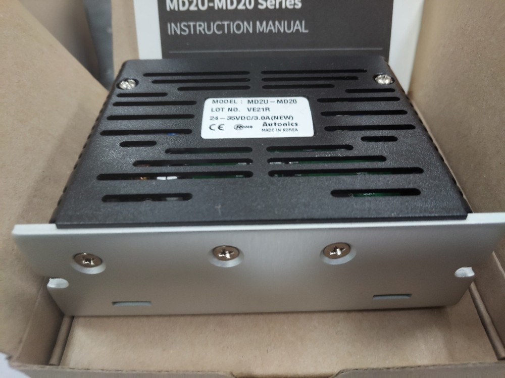 Autonics MD2U-MD20 Stepper Motor Driver 2-Phase 24-35VDC 2A Microstep Open Box