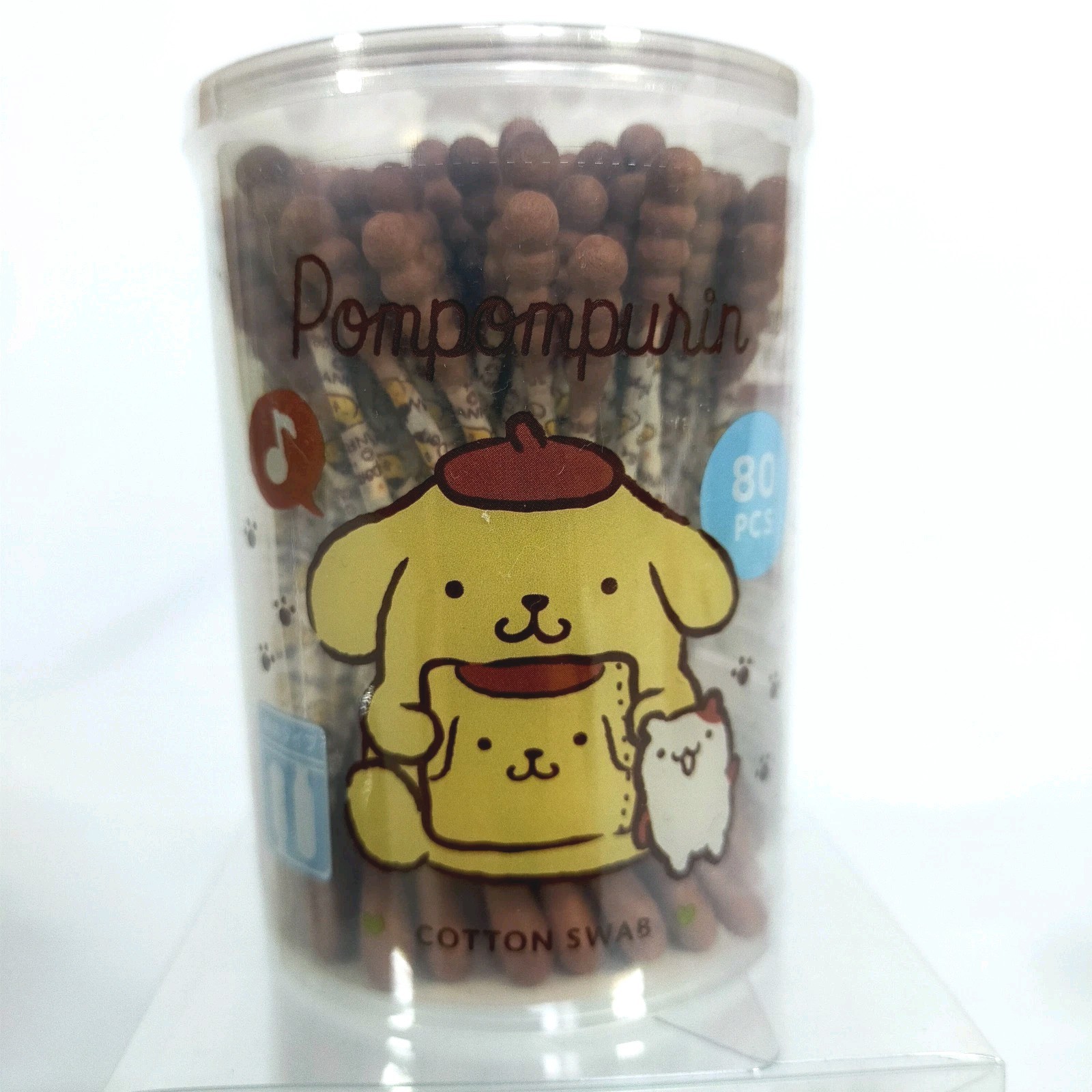 Sanrio Cotton Swabs 4 Pack 80pcs Each Total 320pcs Hello Kitty Kuromi Japan