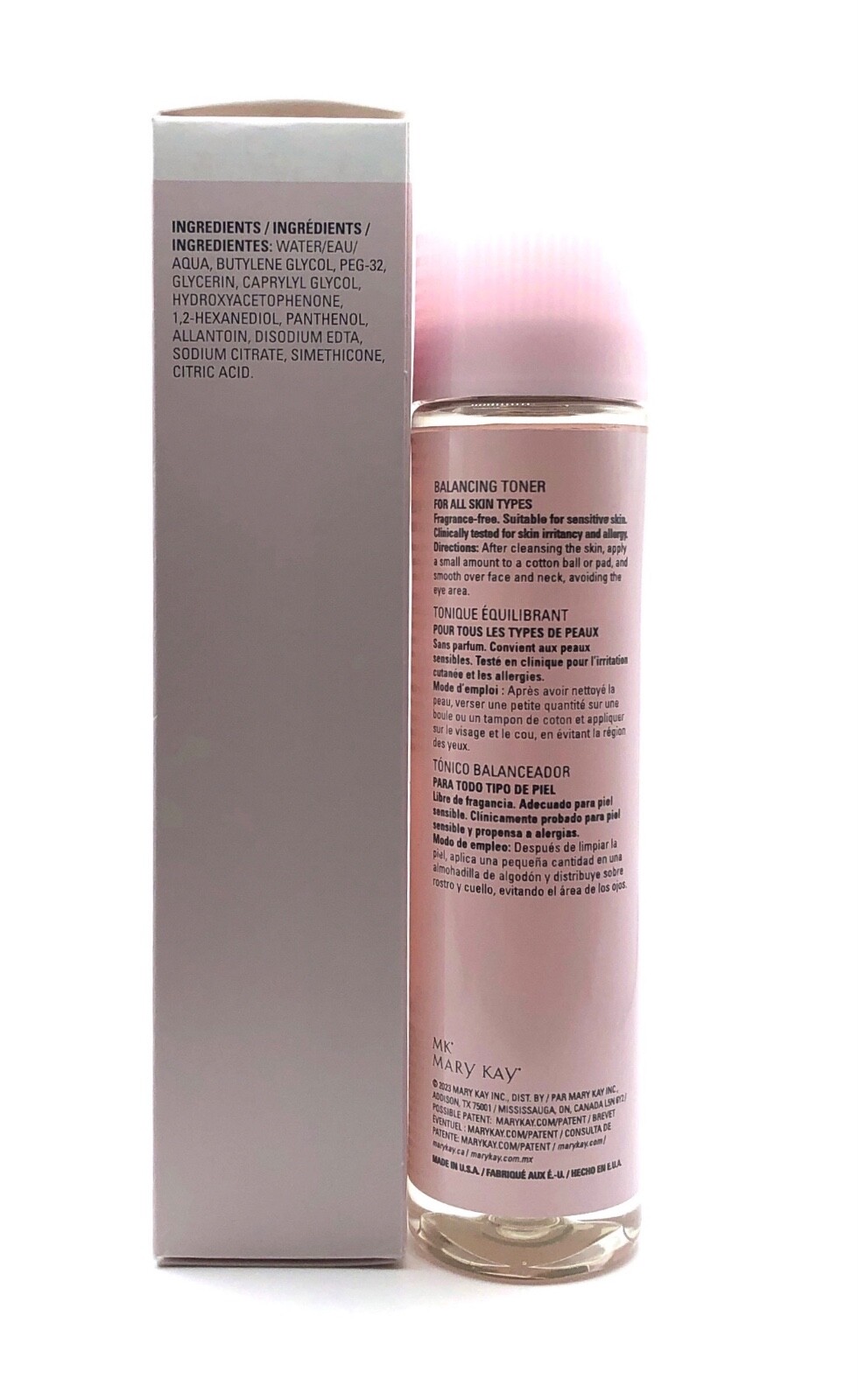 MARY KAY BALANCING TONER~201384~FOR ALL SKIN TYPES~FULL SIZE~NIB!