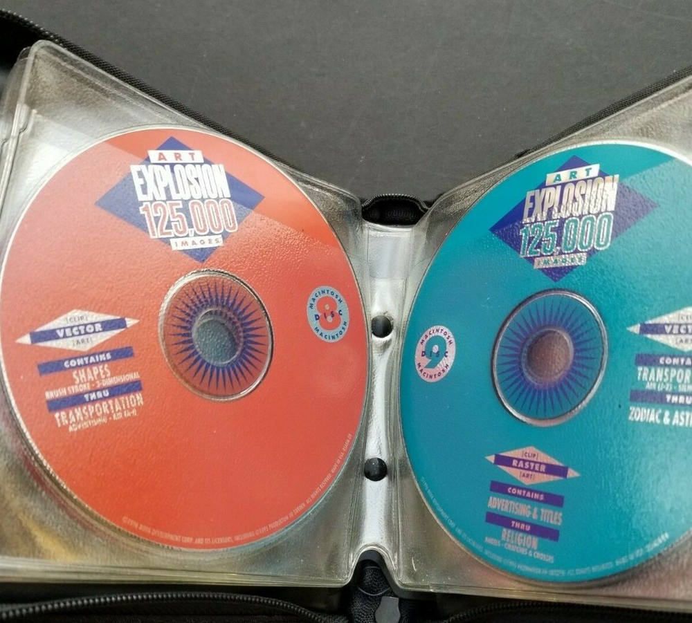 Art Explosion Images for Mac Nova Development