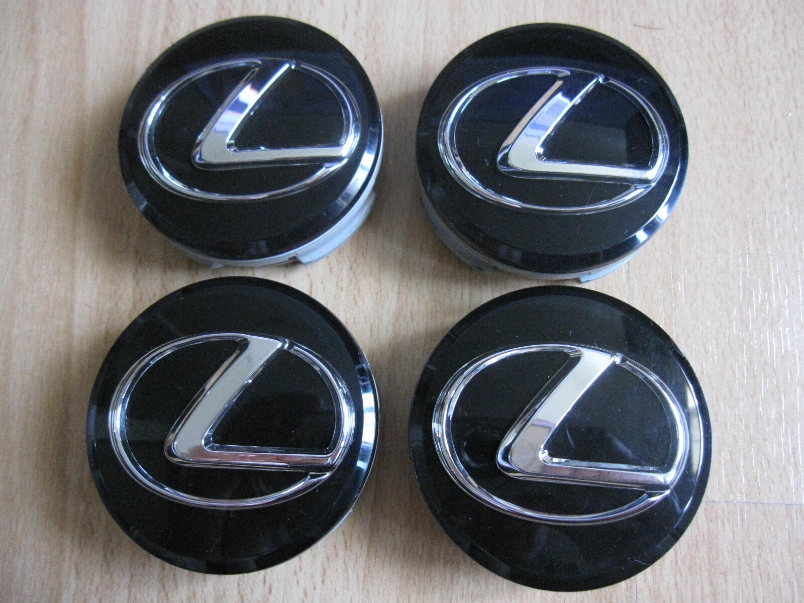 Set of 4 Black 62mm Wheel Center Hub Caps Hubcaps For 2006-2013 Lexus 4260330590