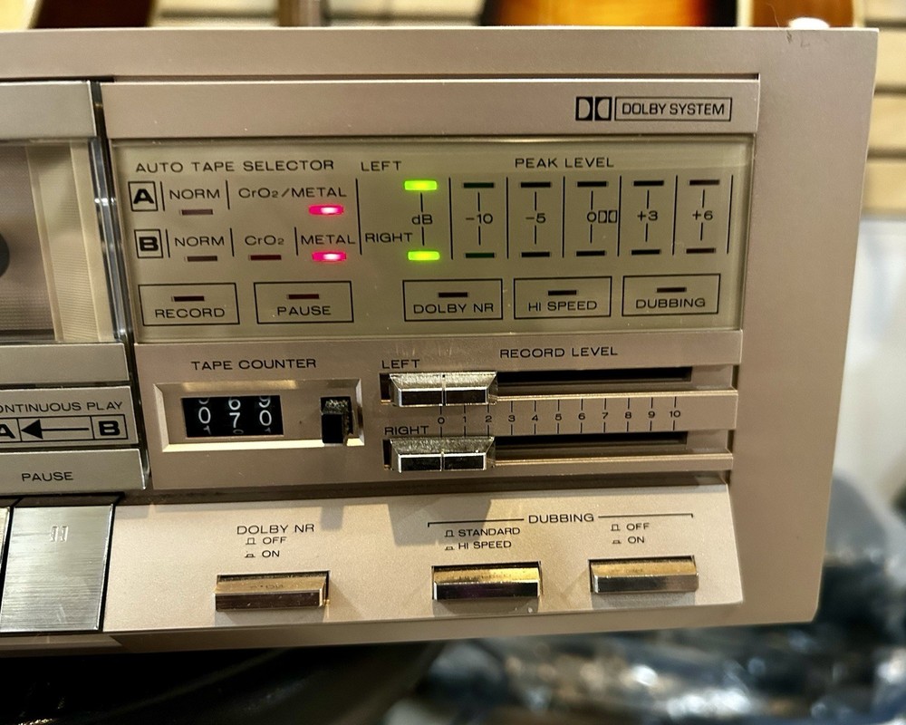 MARANTZ DUAL STEREO CASSETTE DECK MODEL SD 162 g Vtg Solid State with box