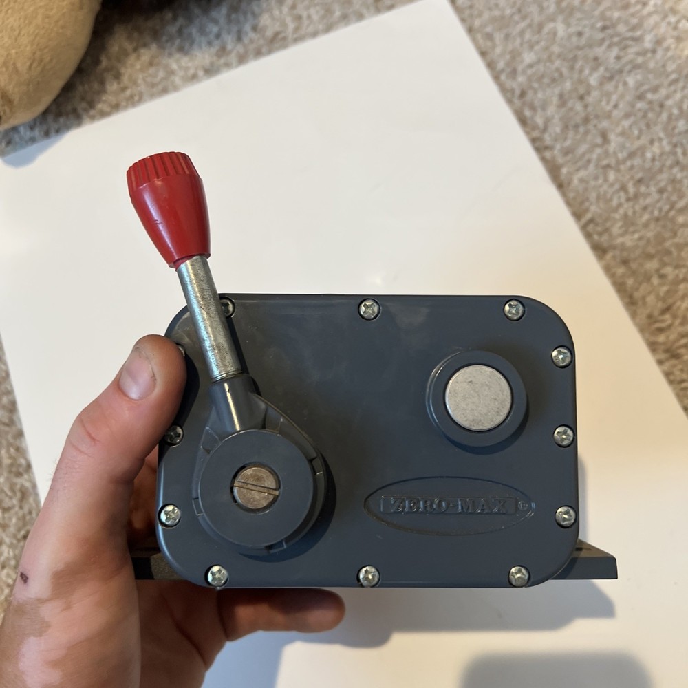 E42 Model Unidirectional Adjustable Speed Drives. ZERO MAX