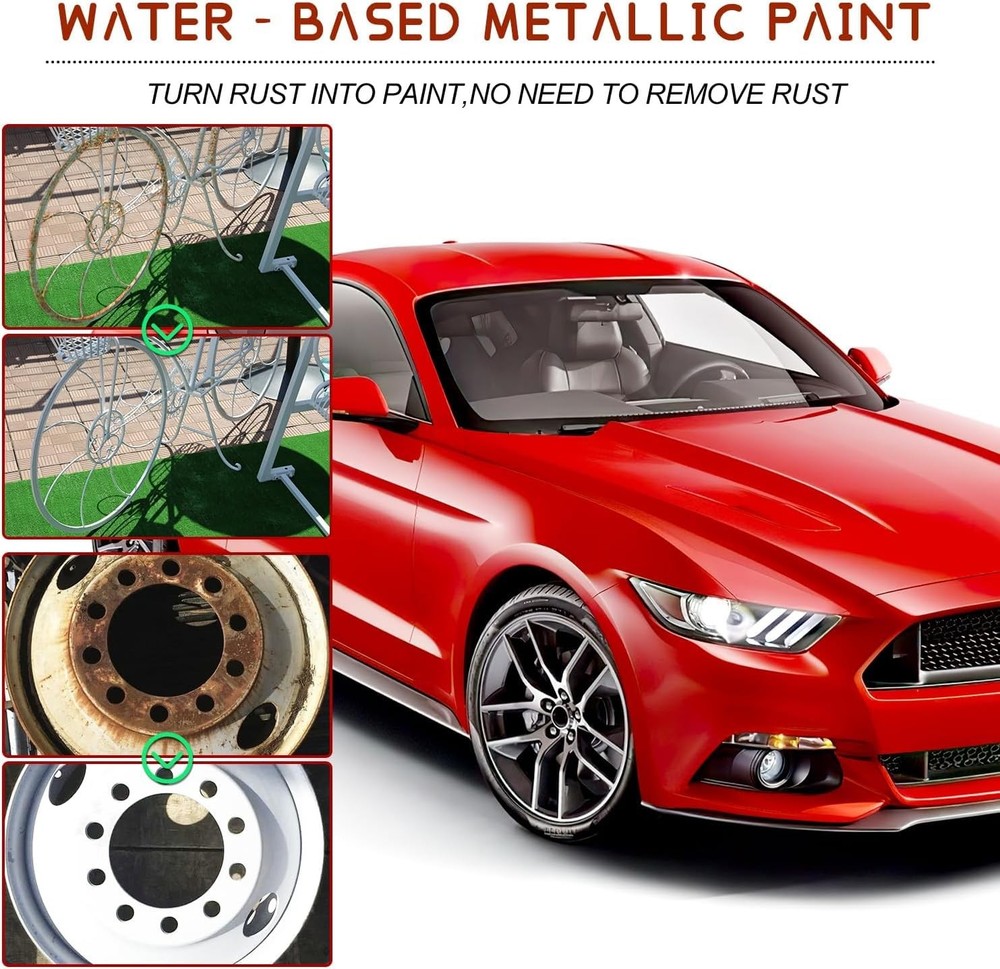 winblot Rust Conversion Agent 300g, Multi-Functional Anti-Rust Paint, White