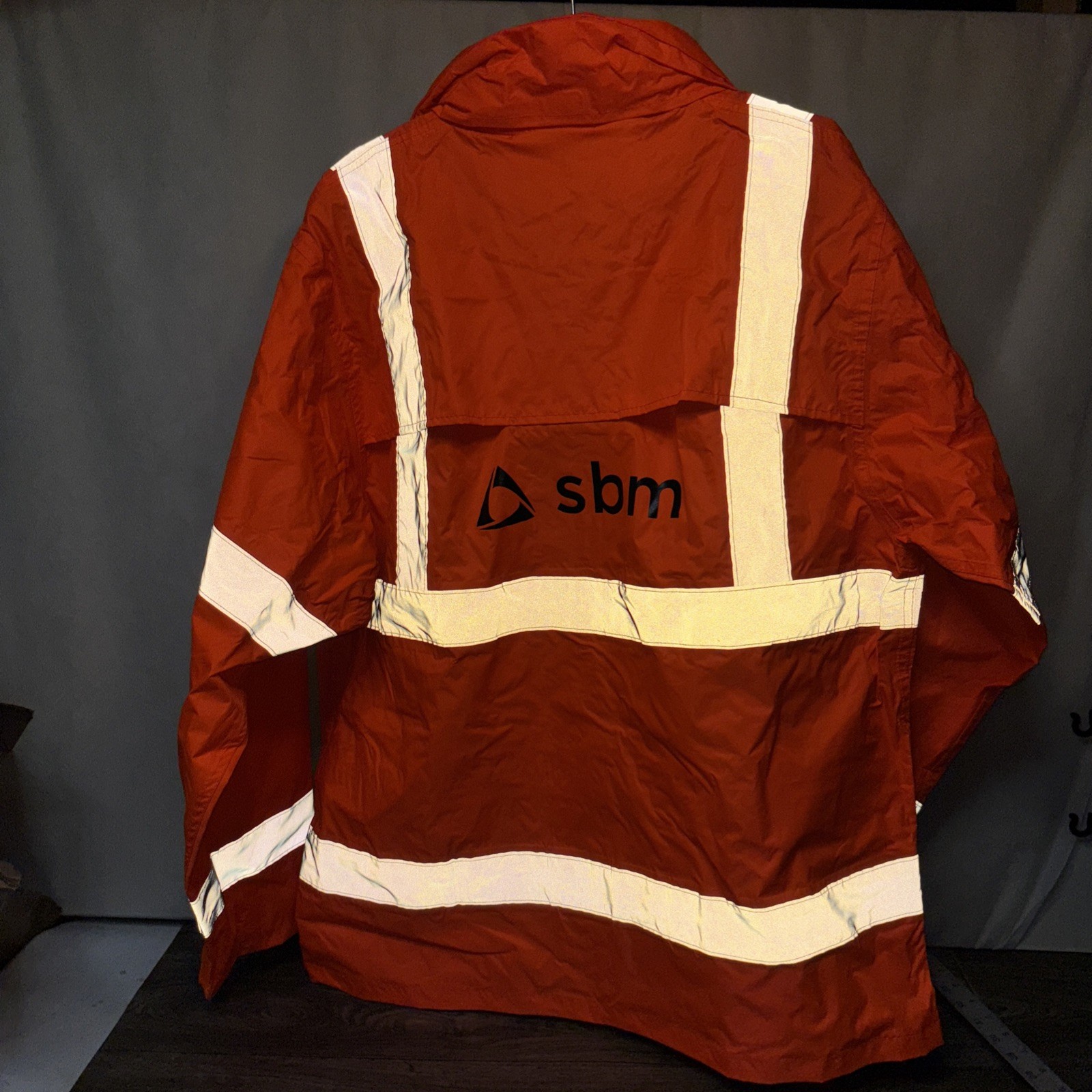 Portwest UH440 Hi-Vis Orange Rain Jacket XL Reflective Work Safety Logo