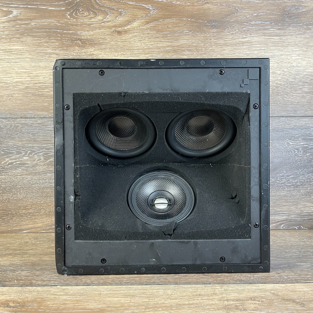 Sonance Reference R1C Black Wired Dual 5.25" Square Shape LCR In-Ceiling Speaker