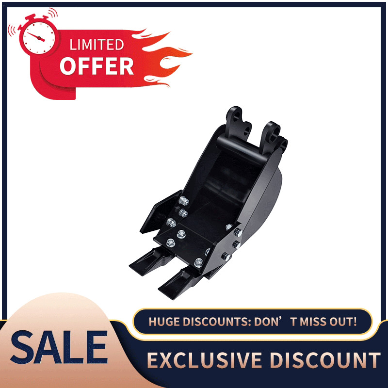 200mm Mini Excavator Bucket | 8" Heavy Duty Narrow Digging Bucket | 25mm Pin USA