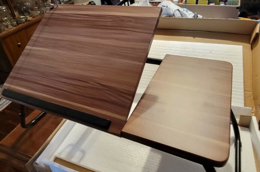 Multifunctional Laptop Table Portable Foldable Breakfast Tray with LED Light