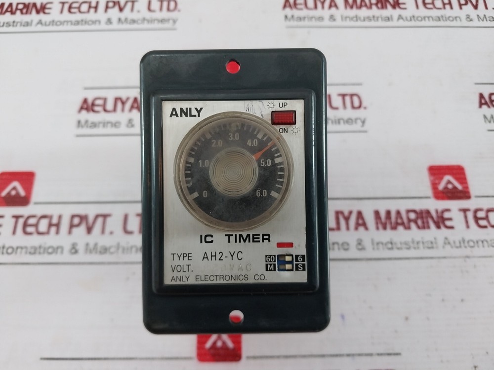 Anly AH2-YC Multi-Range Analogue Timer 220VAC