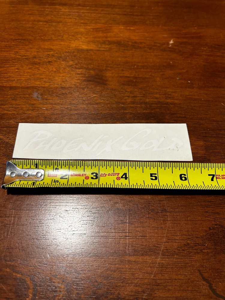 Phoenix Gold Stickers