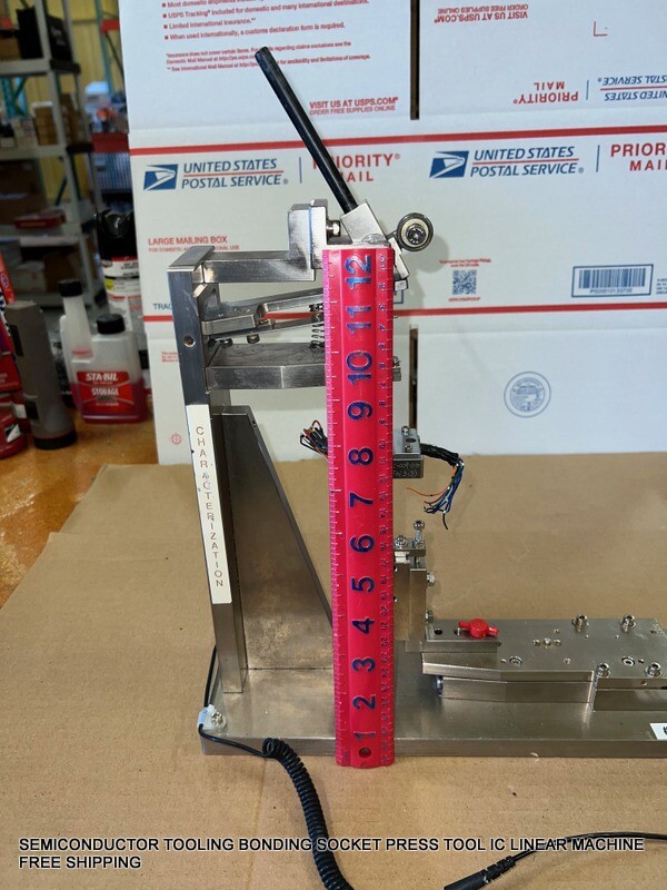 SEMICONDUCTOR TOOLING BONDING SOCKET PRESS TOOL IC LINEAR MACHINE FREE SHIPPING