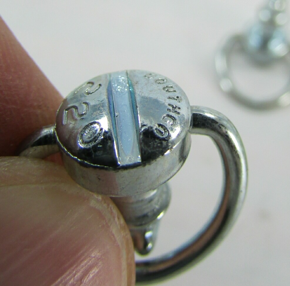 10 Genuine Southco Quarter Turn Dzus Lion Bail Head Ring Fasteners 82-15-220-16