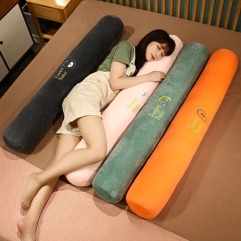 Rectangular Pillow for Girls Multi-functional Support Cushion Long Bolster Side