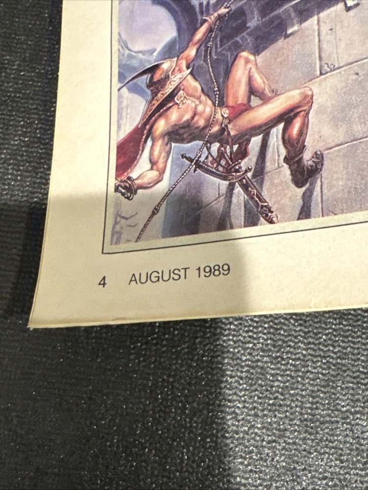 1989 Dragon Magazine #148 Dungeons & Dragons Including Deck Insert