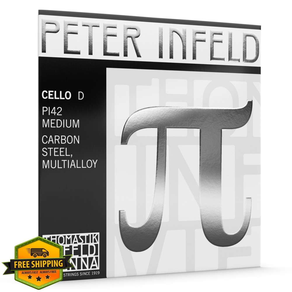Thomastik Infeld Peter Infeld Cello D-String, 4/4, Medium Tension
