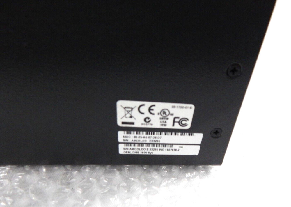 EXTRON DMS 1600 TDMS DIGITAL MATRIX SWITCHER WITH MANUAL
