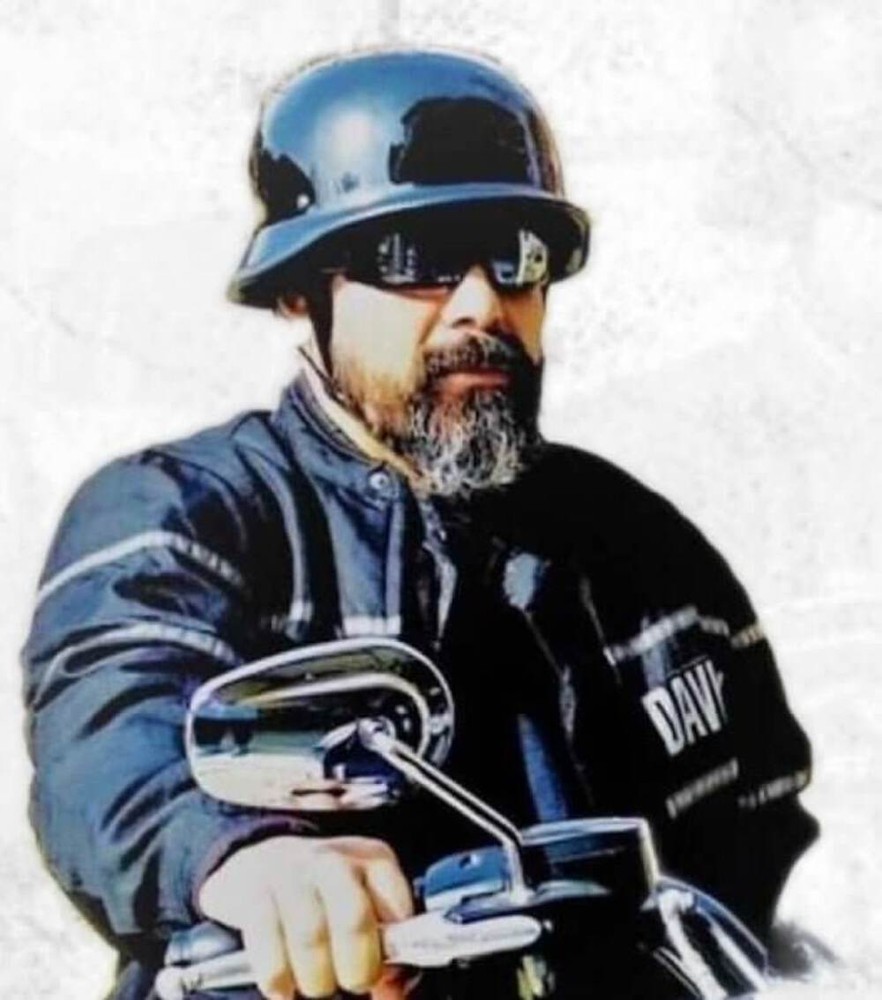 Micro DOT Mayhem German Style Motorcycle Helmet