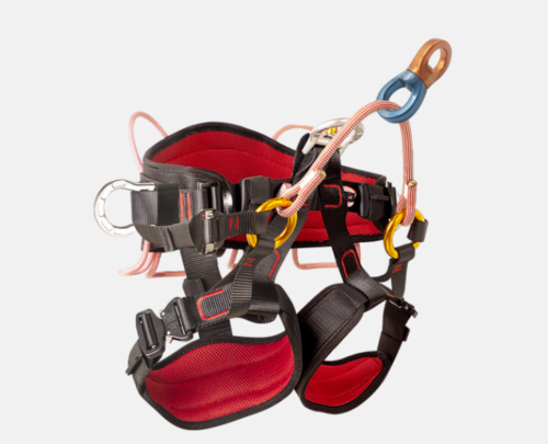 Climbing Half Body Harness Rope Arborist Saddle Tree Bridge Caving Rescue CE