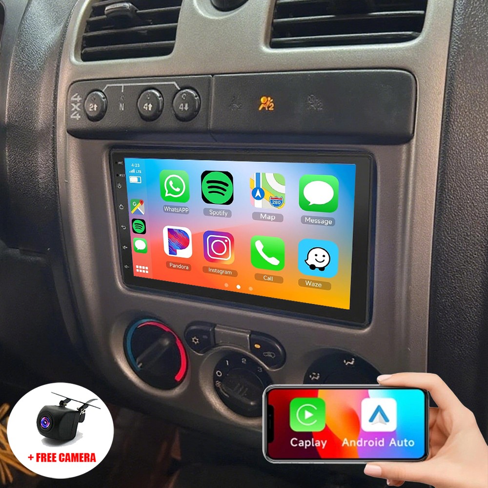 For 2004-2012 GMC Canyon Apple Carplay Stereo Radio Android 15 Navi GPS Player