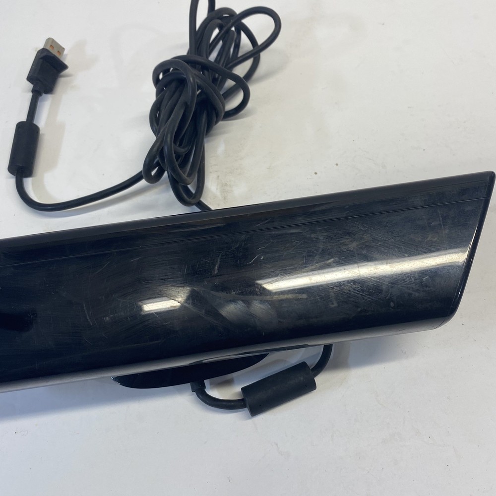 Microsoft Xbox 360 Kinect Sensor Bar Black Video Game Console Accessory USB