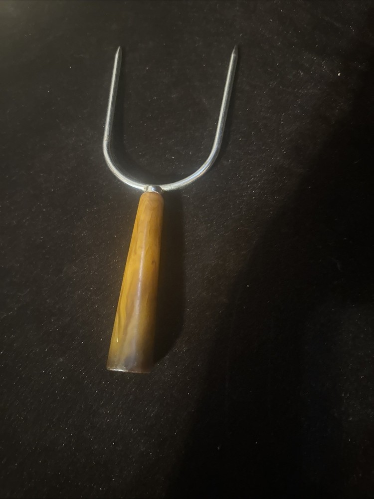 Vintage Bakelite Meat Carving Fork