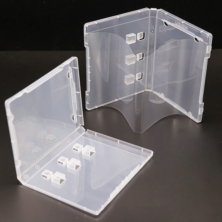 2pcs Plastic USB Flash Drive Packaging Pendrive Protector Case 3 USB-Stick Box