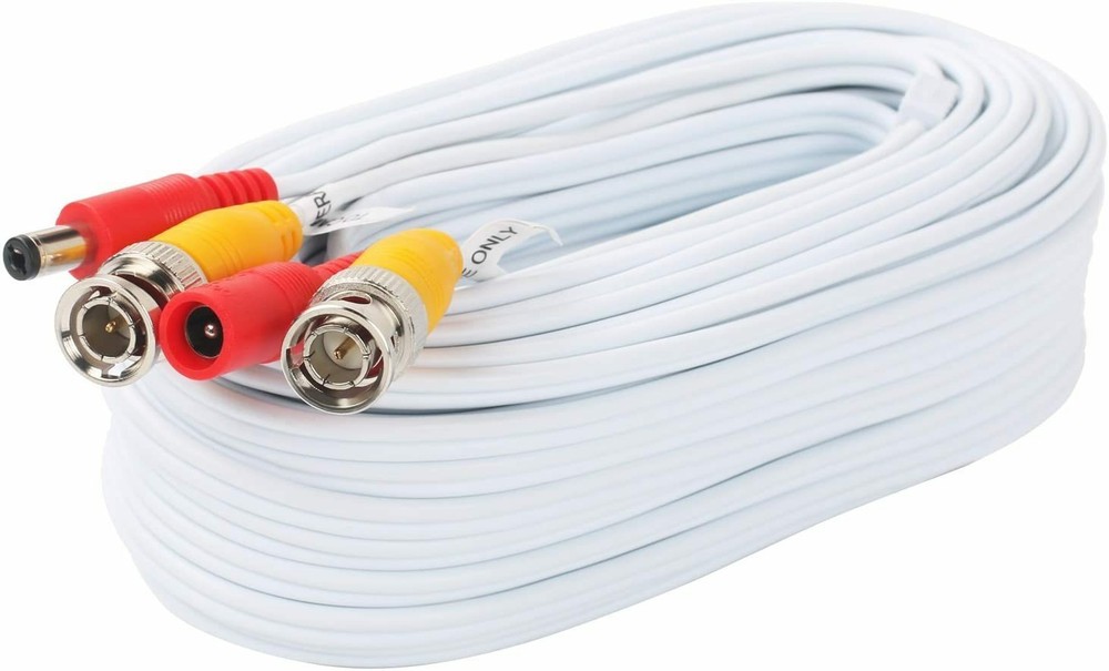 100ft BNC Extension Cord Cable Lead For Lorex LEV4712B 2K Security Camera System