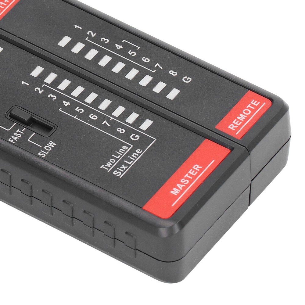 Network Cable Tester RJ11 RJ45 Phone Line Wire Test Tool Accessory