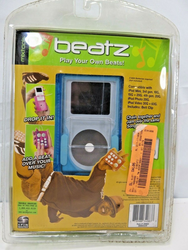 Beatz Mixtools, Turn your iPod into a Drum Machine Drum Machine Case for iPod