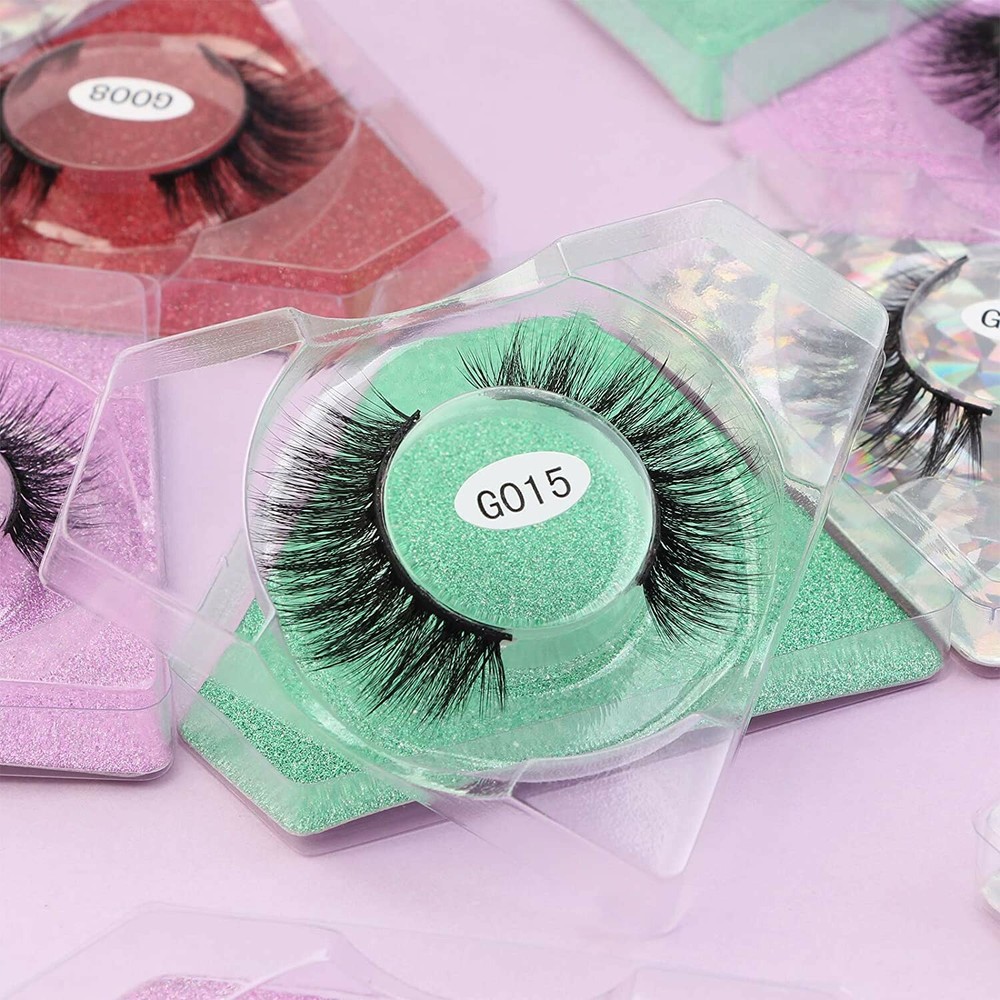 Faux handmade mink 3D eyelashes